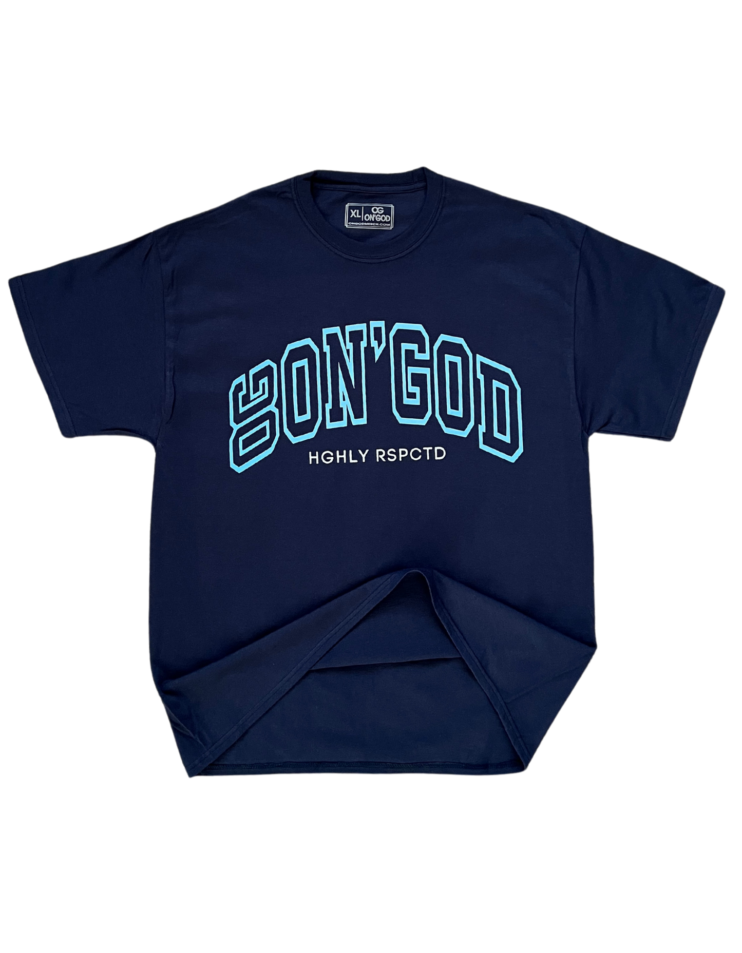 Blue College Tee