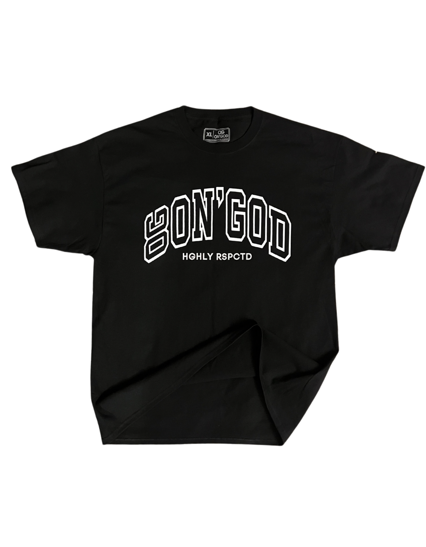 Black College Tee