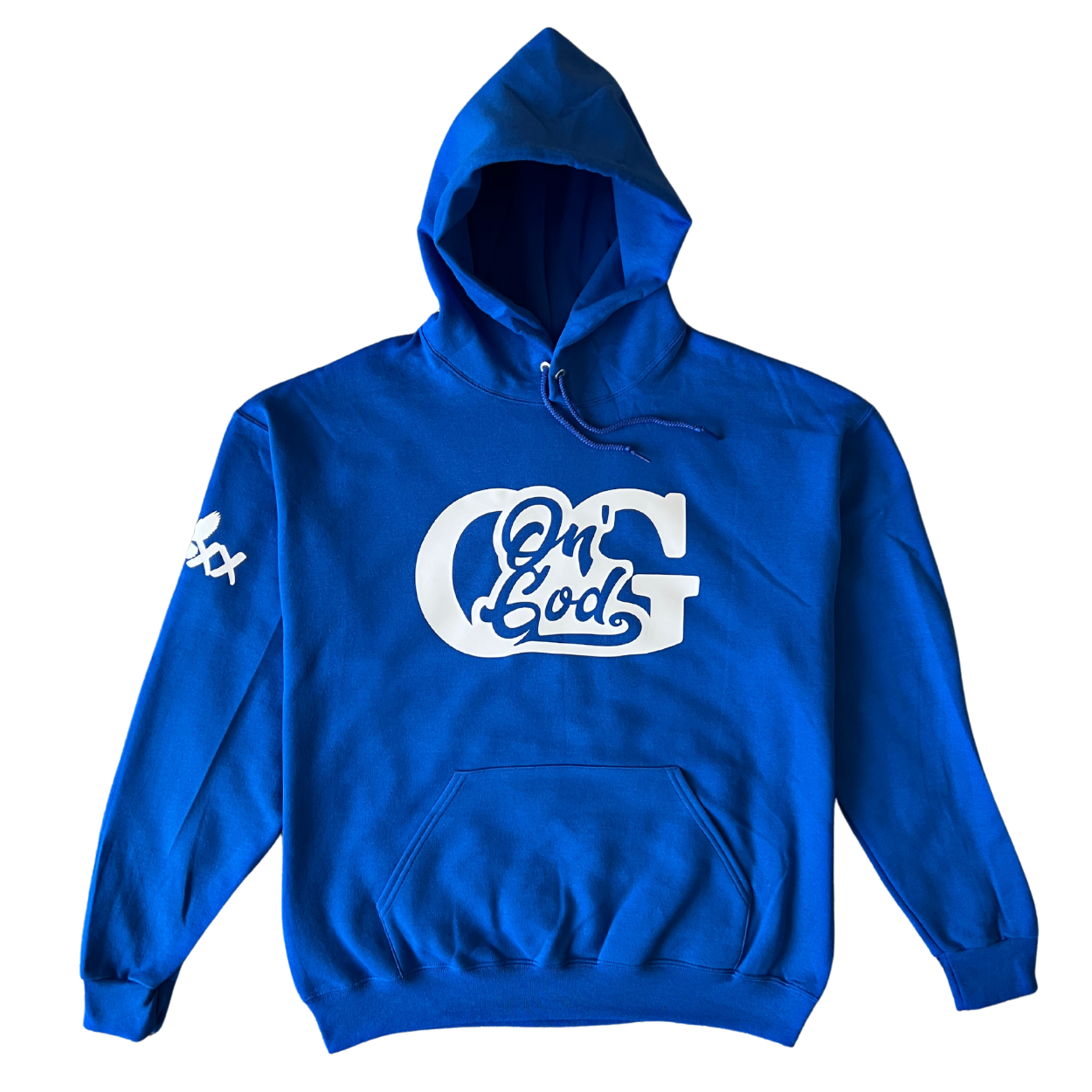 Centerpiece Hoodie  (Blue)